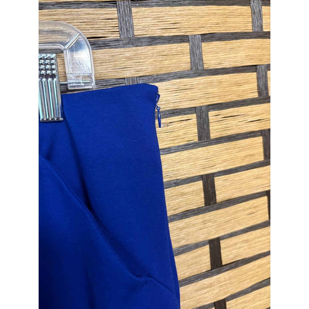 INC International Concepts‎ Blue Ponte Knit Pull On Pants Size 16 - Picture 4 of 7